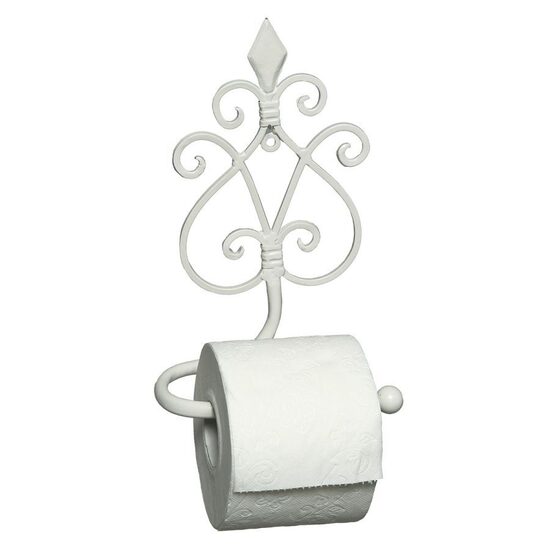 Ambiente Toilettenpapierhalter WC Rollenhalter Französischer Nostalgie-Flair fürs Bad