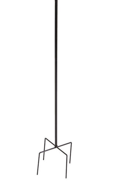Windrad Standstab mit Vierzack Standfuß – Ersatzteil für Windrad – Ersatzstab Art Ferro H 160cm