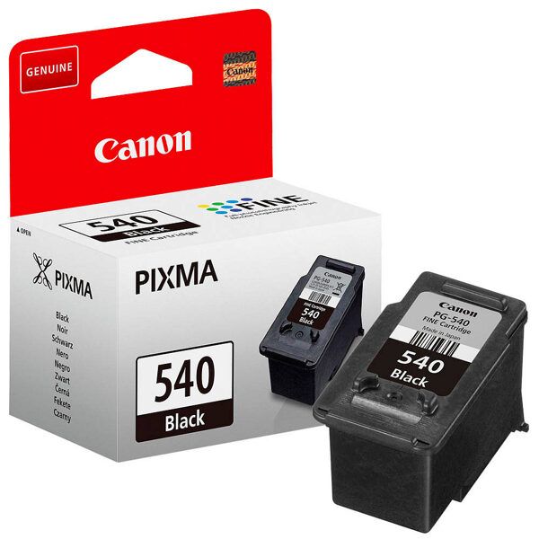 Canon PG-540 BK schwarz - 8 ml für PIXMA Tintenstrahldrucker (1 Stück)